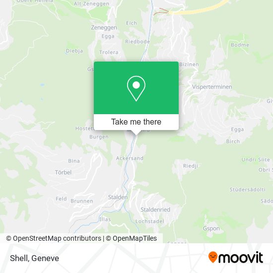 Shell map