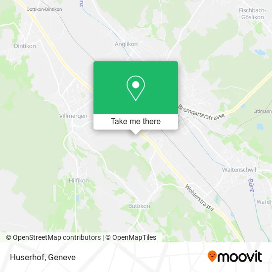 Huserhof map