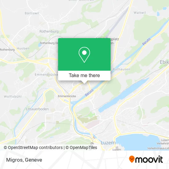 Migros map