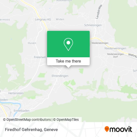 Firedhof Gehrenhag map