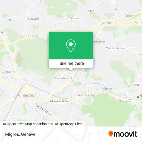 Migros map