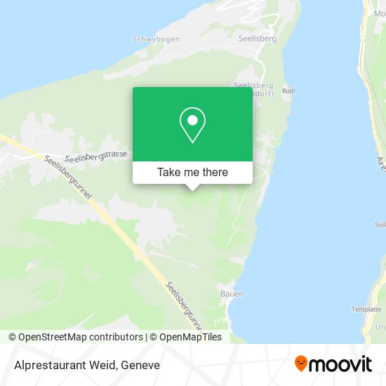 Alprestaurant Weid map