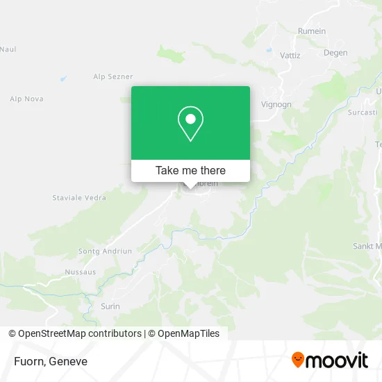 Fuorn map