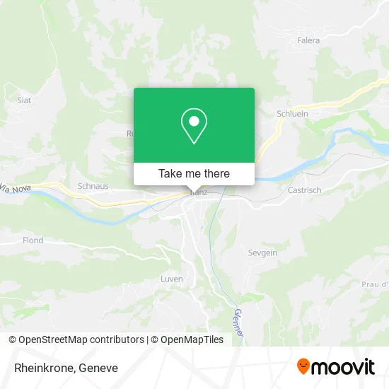 Rheinkrone map