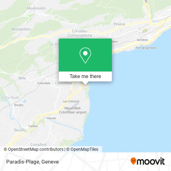 Paradis-Plage plan