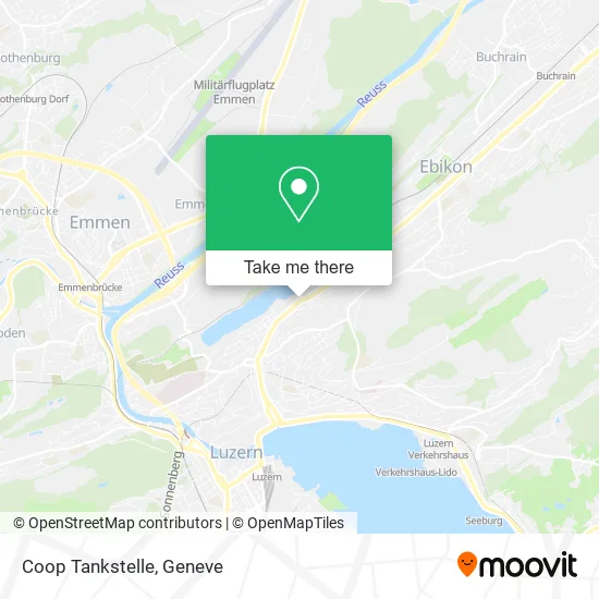 Coop Tankstelle map