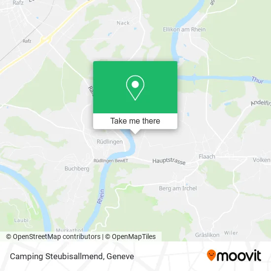 Camping Steubisallmend map