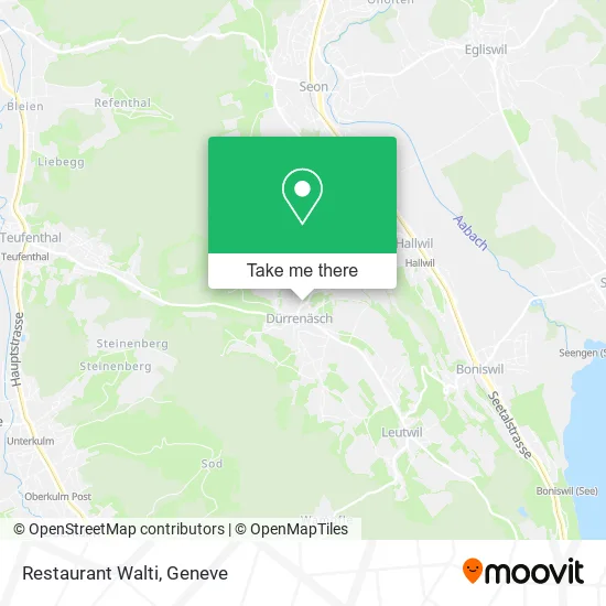 Restaurant Walti map
