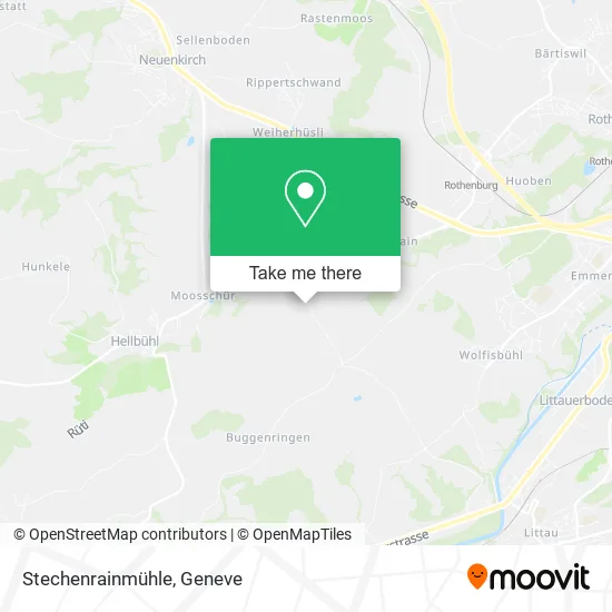 Stechenrainmühle map