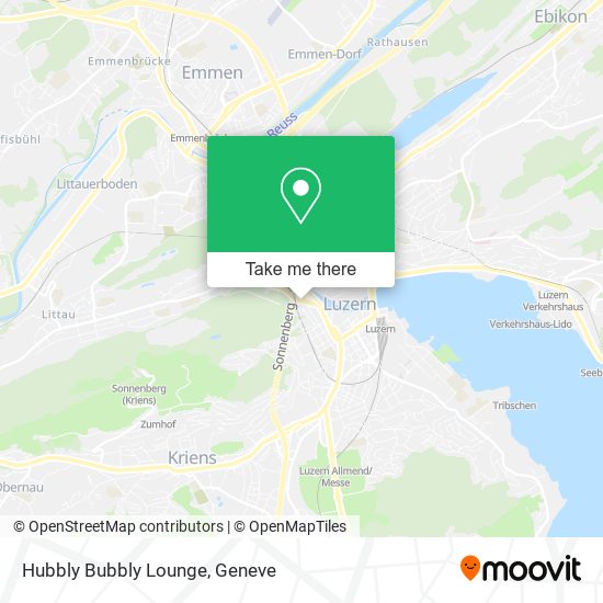 Hubbly Bubbly Lounge map