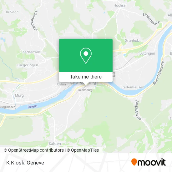 K Kiosk map