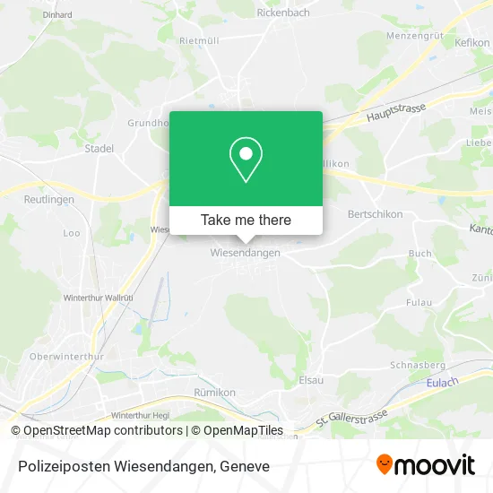 Polizeiposten Wiesendangen plan