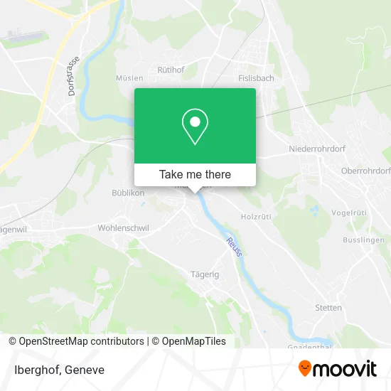 Iberghof map