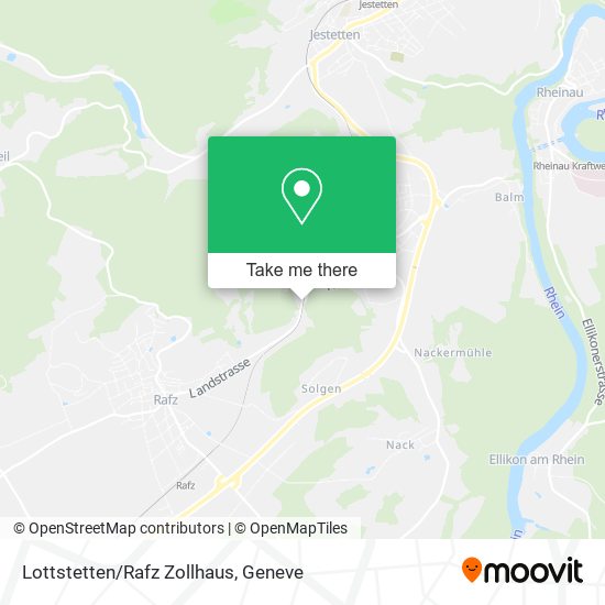 Lottstetten/Rafz Zollhaus map