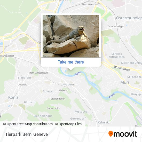 Tierpark Bern map