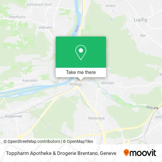 Toppharm Apotheke & Drogerie Brentano map