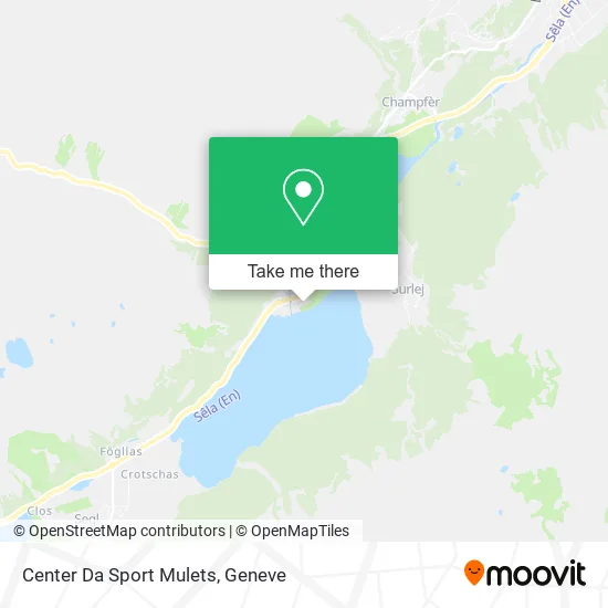 Center Da Sport Mulets map