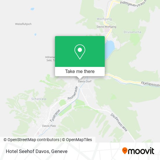 Hotel Seehof Davos plan