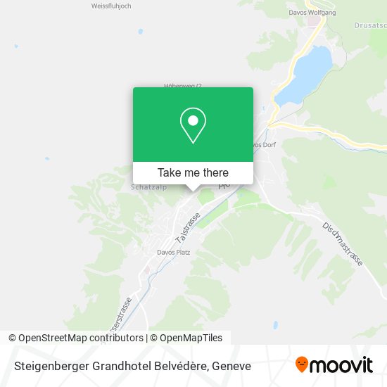Steigenberger Grandhotel Belvédère map