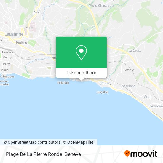 Plage De La Pierre Ronde map