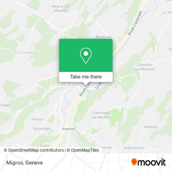 Migros map