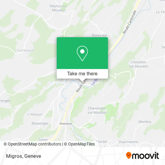 Migros map
