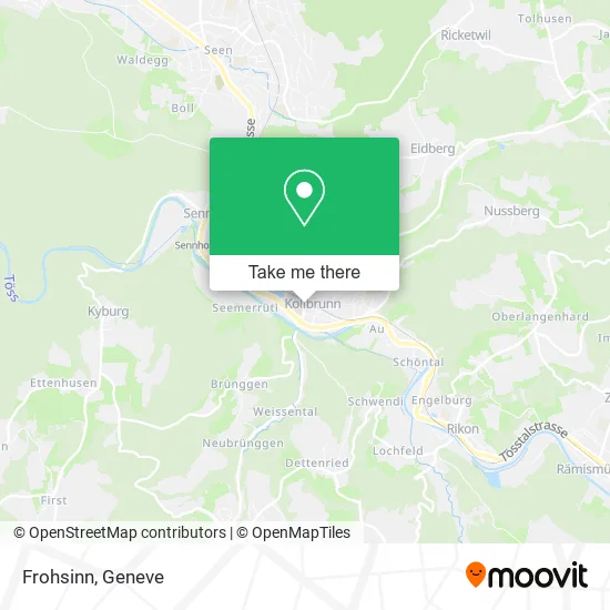 Frohsinn map