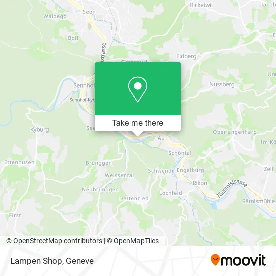 Lampen Shop map