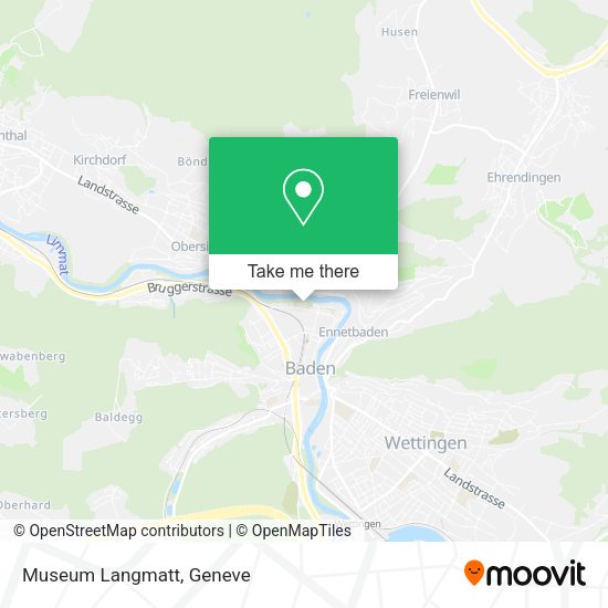 Museum Langmatt map