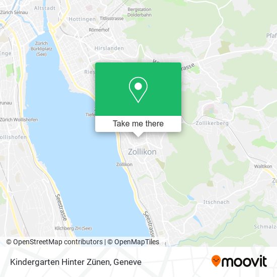 Kindergarten Hinter Zünen map