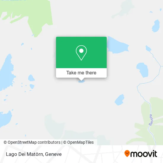Lago Dei Matörn map