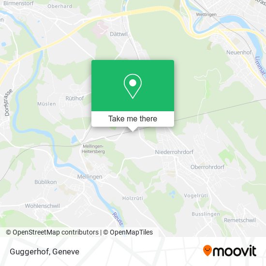 Guggerhof map