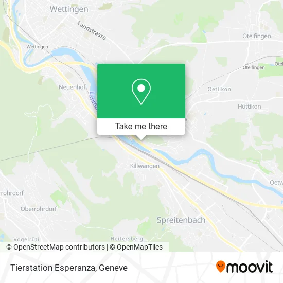 Tierstation Esperanza map