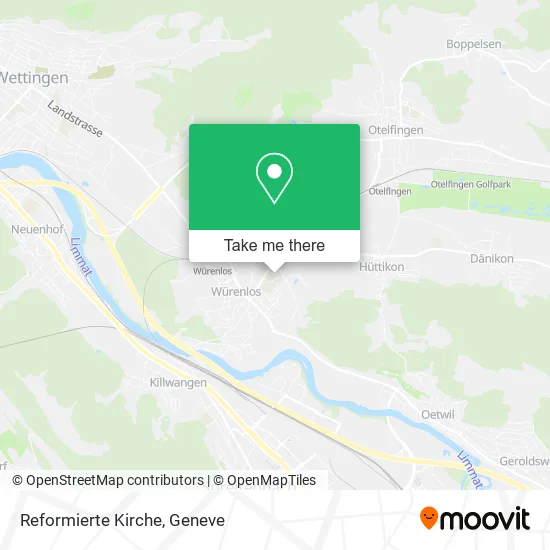 Reformierte Kirche map