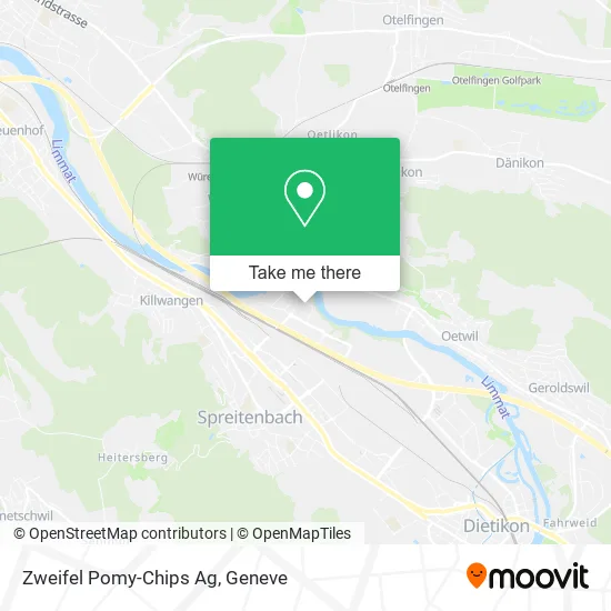 Zweifel Pomy-Chips Ag map