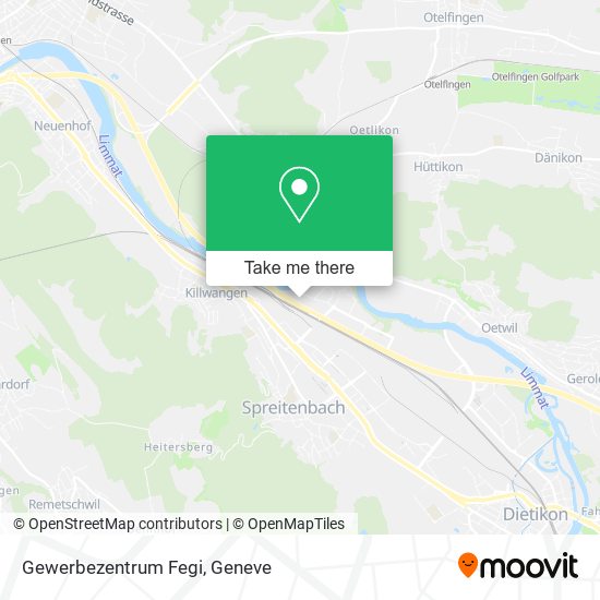 Gewerbezentrum Fegi plan