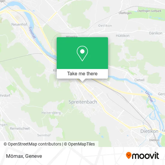 Mömax map