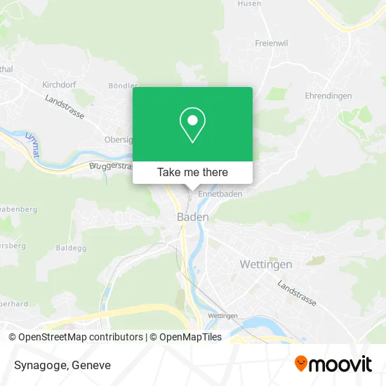 Synagoge map