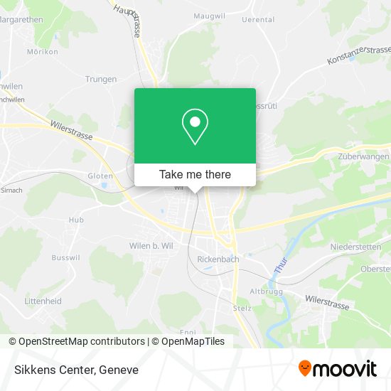 Sikkens Center map