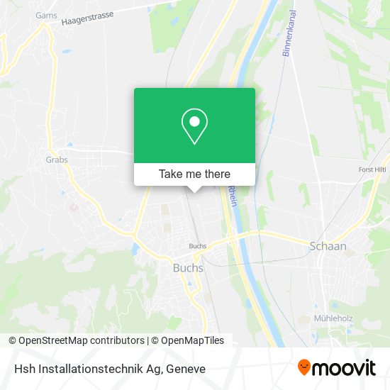 Hsh Installationstechnik Ag map