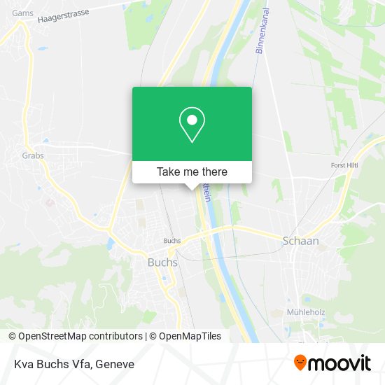 Kva Buchs Vfa map