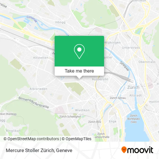 Mercure Stoller Zürich map