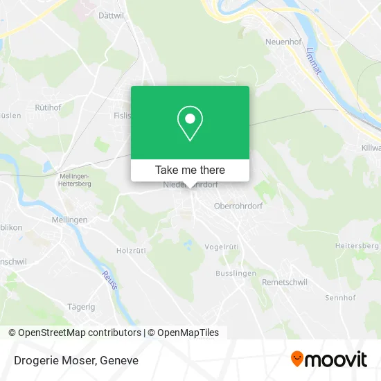 Drogerie Moser map