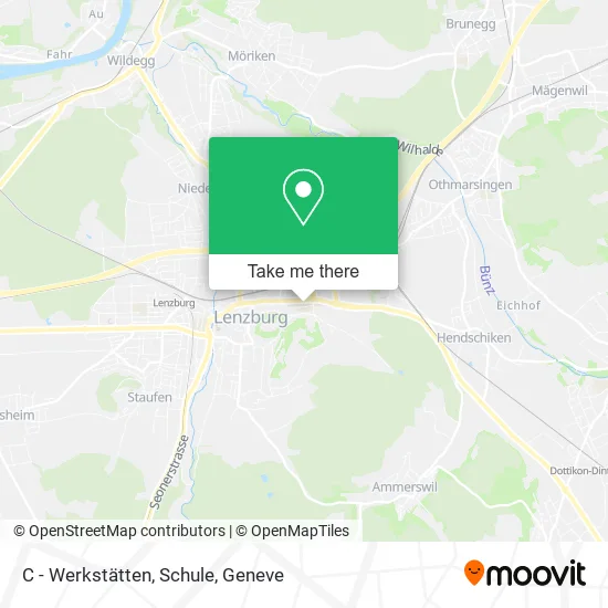 C - Werkstätten, Schule map