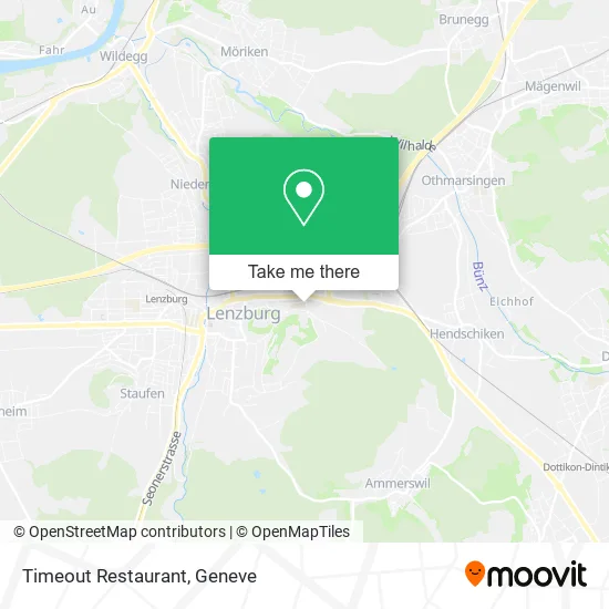 Timeout Restaurant map