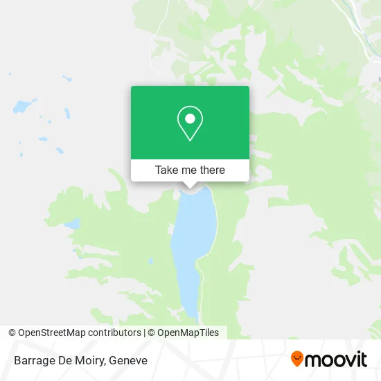 Barrage De Moiry map