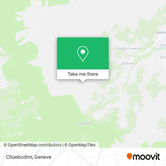 Chüebodmi map