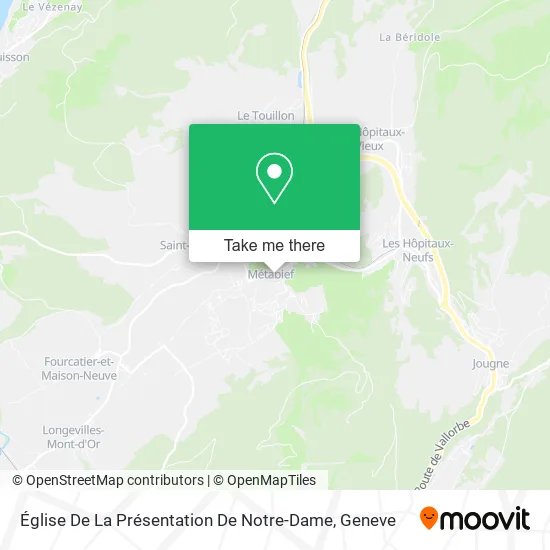 Église De La Présentation De Notre-Dame map