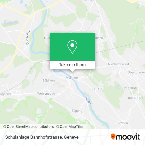 Schulanlage Bahnhofstrasse map