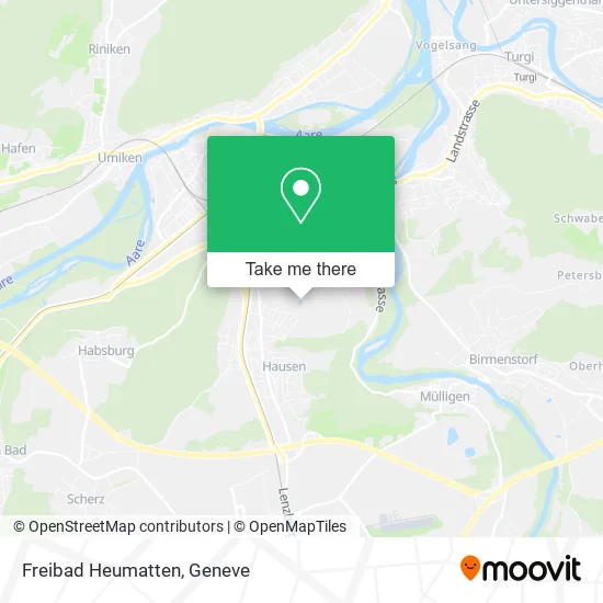 Freibad Heumatten map